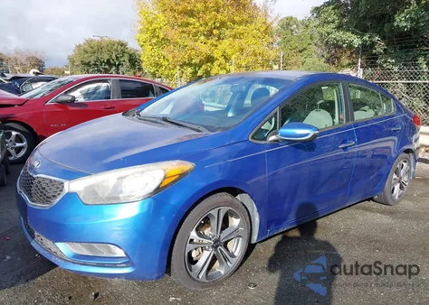 2014 Kia Forte Ex z USA, uszkodzony, nr VIN KNAFX4A80E5107008